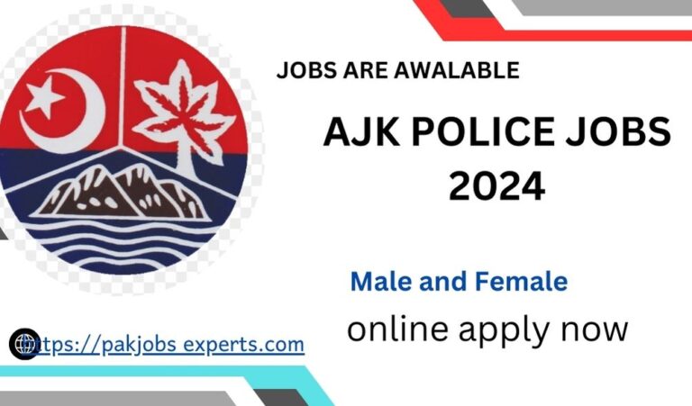 AJK Police Jobs 2024