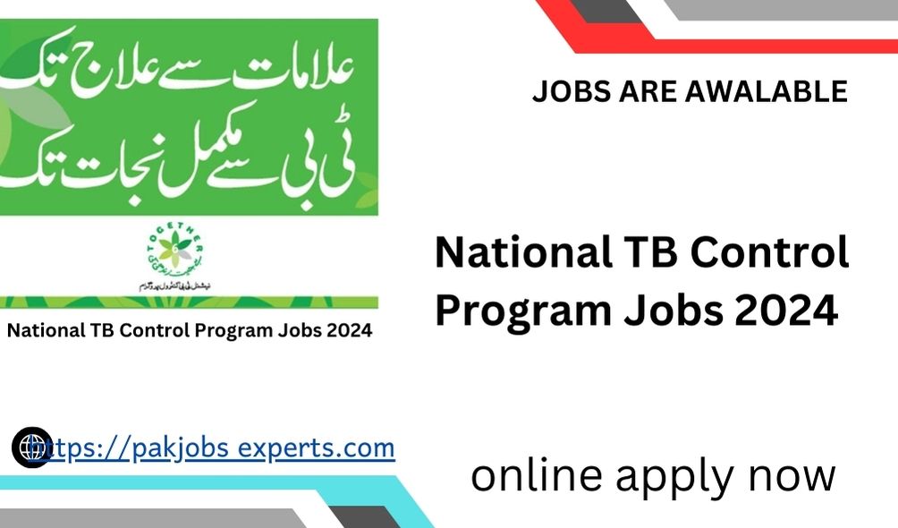 National TB Control Program Jobs 2024